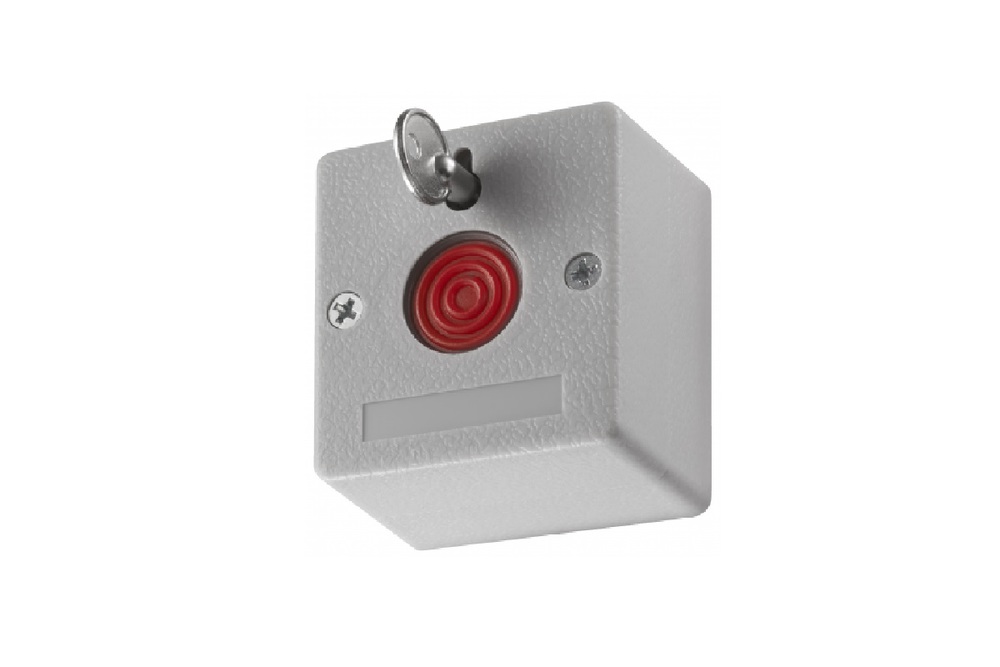 Тревожная кнопка Hikvision DS-PD1-EB, NO/NC, 220В/300мА