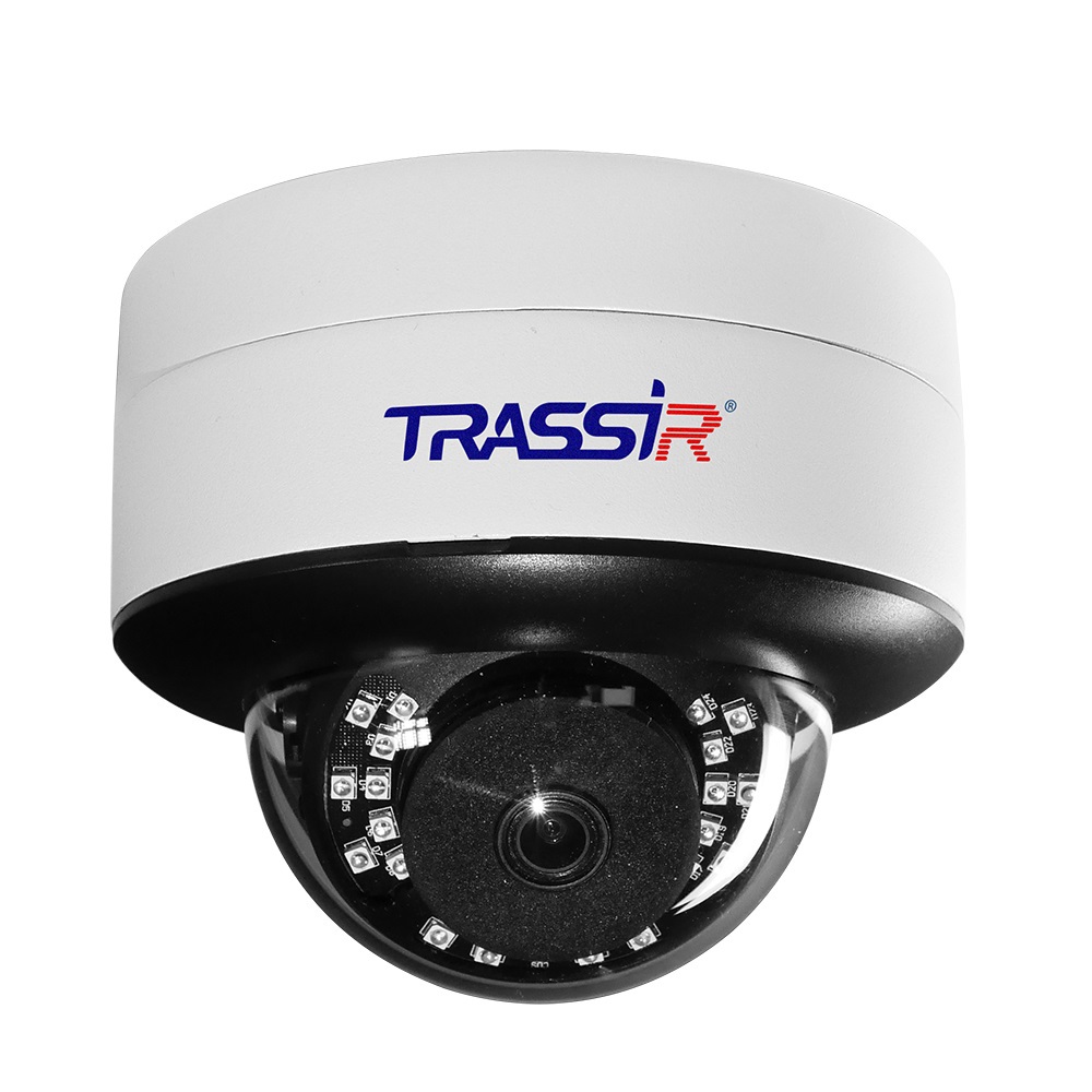 IP-камера TRASSIR TR-D3121IR2 v6 (D) 2.8, уличная, 2Мп, 2.8 мм, ИК 25м