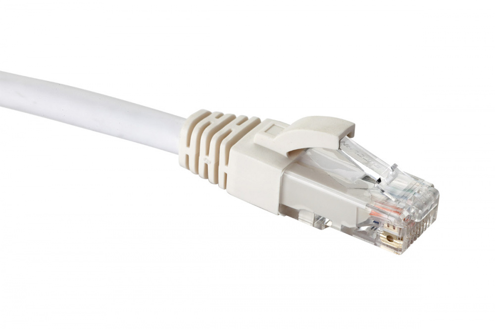 Патч-корд Eurolan 21D-U5-0CWT, U/UTP Cat.5e, 0,3м, белый