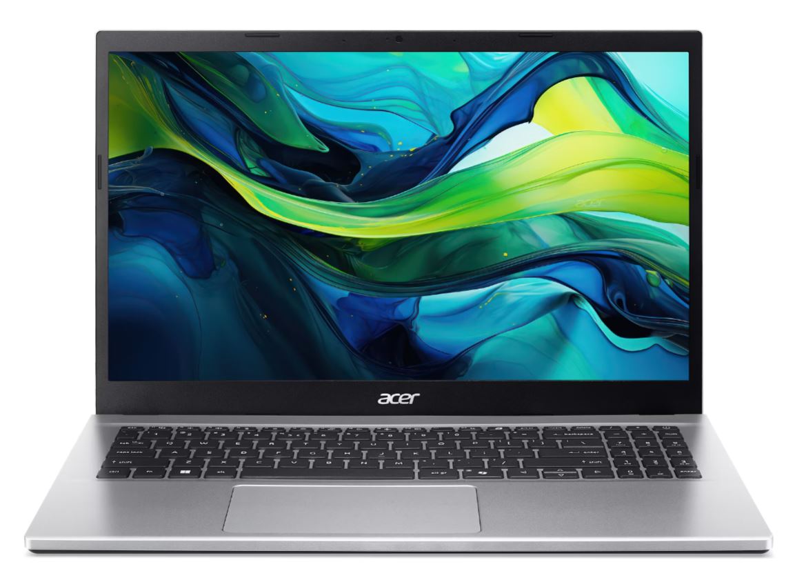 Ноутбук/ ACER Aspire Go AG15-42P-R917 15.6"(1920x1080 (матовый) IPS)/AMD Ryzen 7 7730U(2Ghz)/16384Mb/512PCISSDGb/noDVD/Int:AMD Vega/Cam/BT/WiFi/50WHr/war 1y/1.5kg/Silver/NoOS