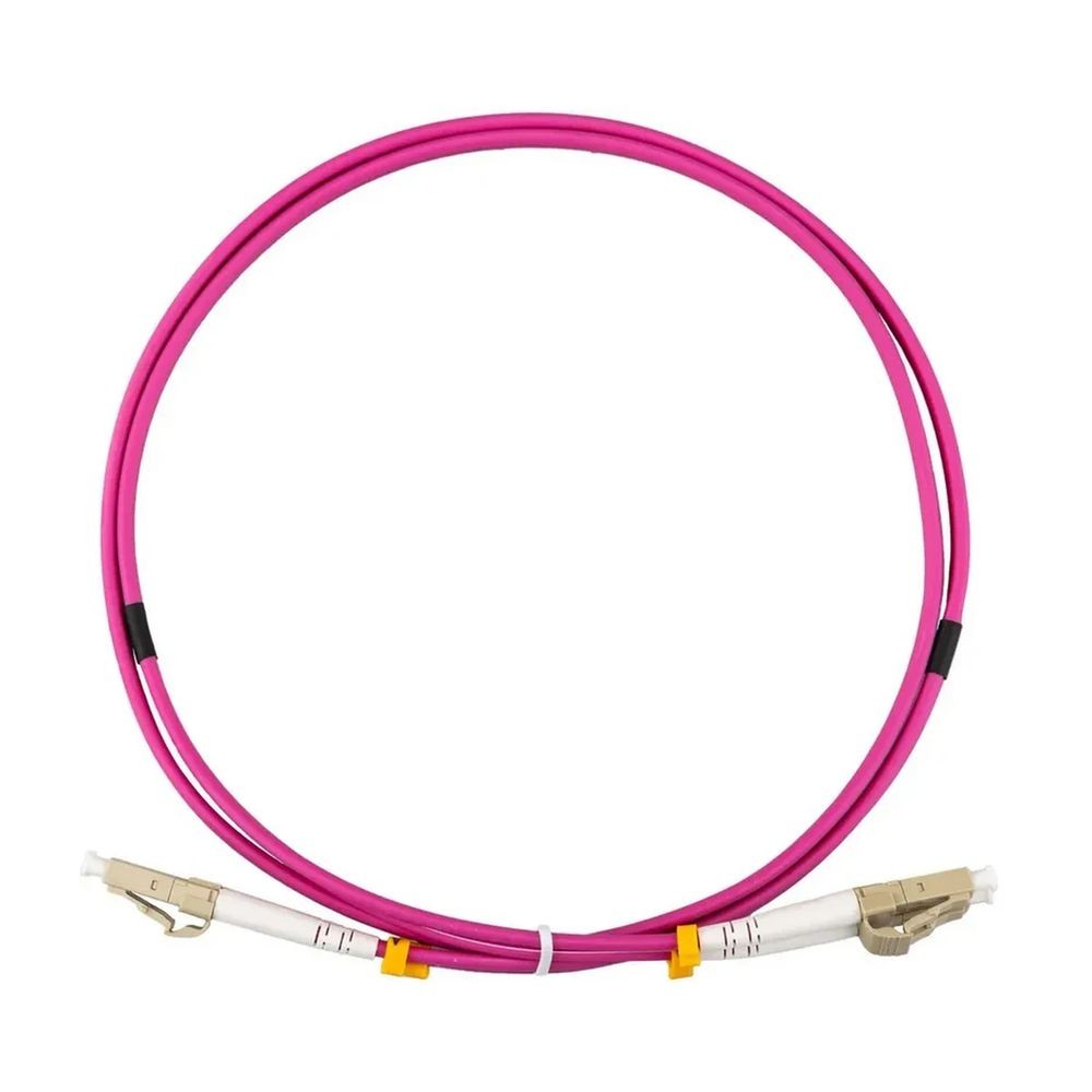 Патч-корд REXANT 50-2611-15, OM4 LC/UPC-LC/UPC duplex, 15м