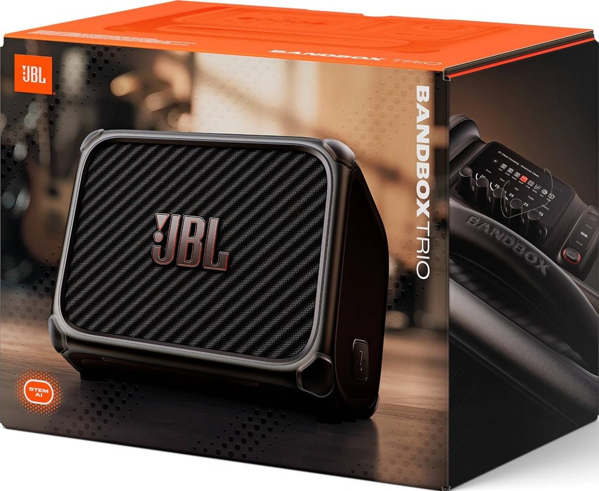JBL Колонка порт. BandBox Trio черный 135W 2.1 BT/3.5/6.3Jack/USB-C 10м 9444mAh