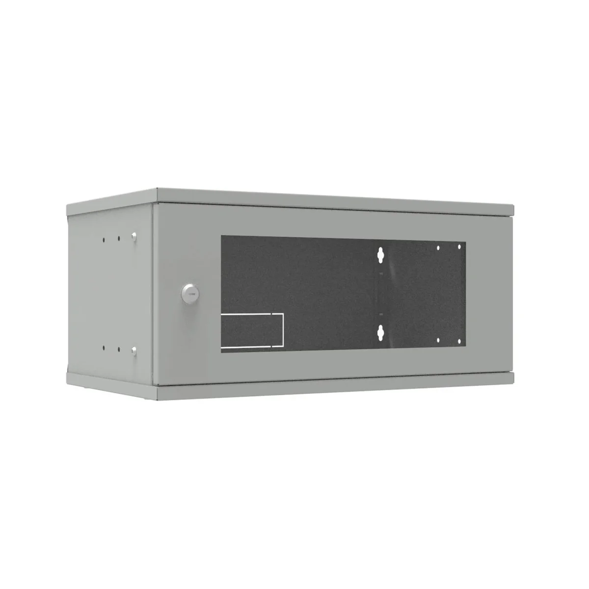 Шкаф телекоммуникационный SNR SNR-TWC-4-GL, 4U, 523×300мм, серый, LITE, стекло