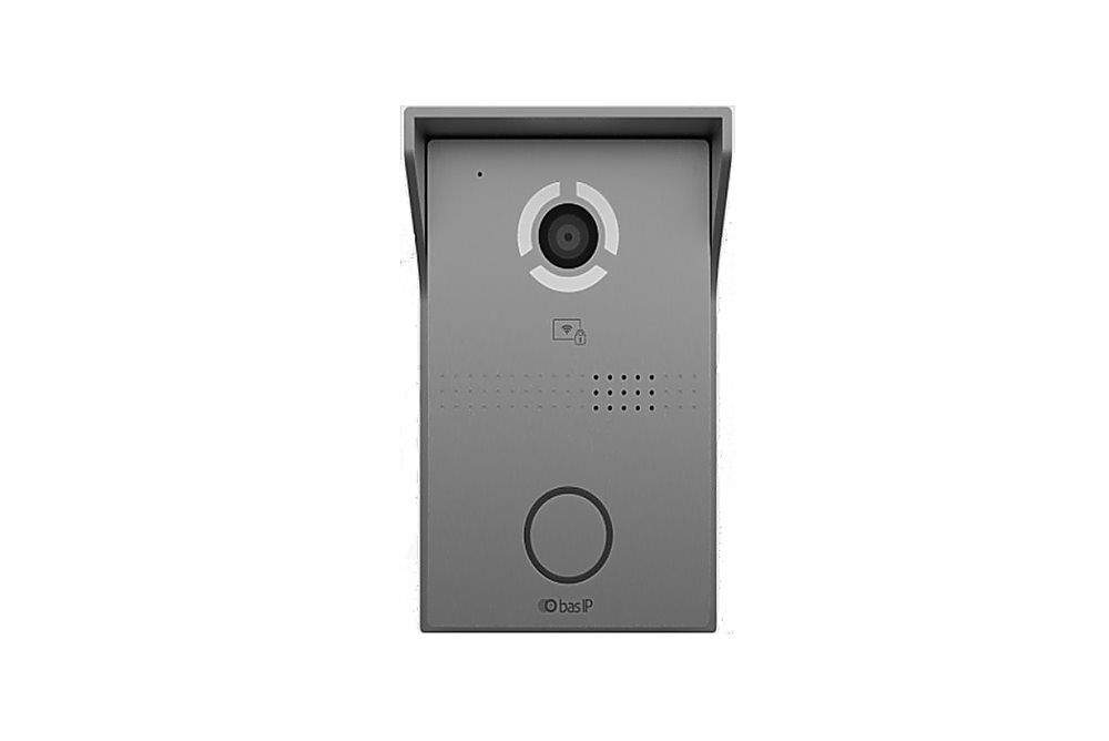 Вызывная панель BAS-IP AV-03BD SILVER, индивидуальная, Em-Marin/Mifare/BT/NFC