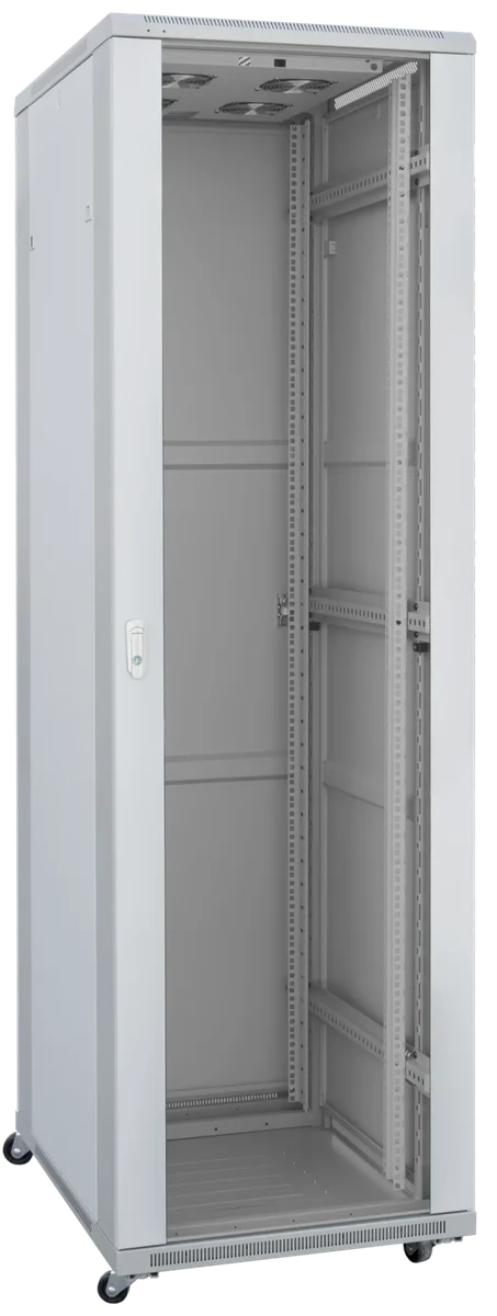 Шкаф SNR SNR-TFC-476060-GS-G-SF, 47U, 600×600 мм, напольный
