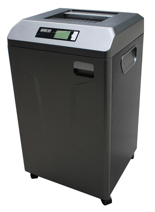 Шредер Office Kit S1150 1,9х15 (секр.P-5)/фрагменты/22лист./115лтр./Уничт:скрепки, скобы, пл.карты/CD