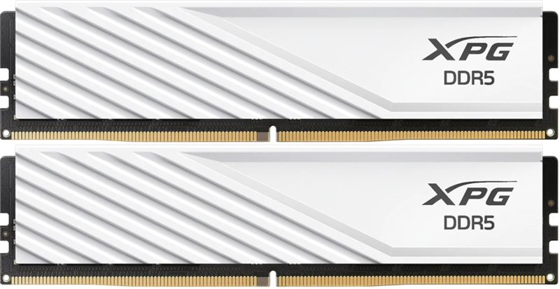 AX5U5600C4632G-DTLABWH XPG Модуль памяти ADATA 64GB DDR5 5600 DIMM XPG Lancer Blade White RGB CL 48, Intel XMP  3.0 / AM