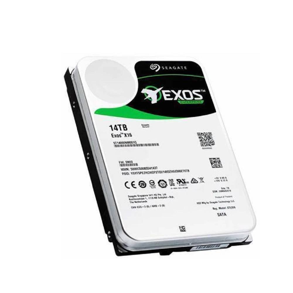 Seagate 14TB Exos X16  {SAS 12Gb/s, 7200 rpm, 256mb buffer, 3.5"}