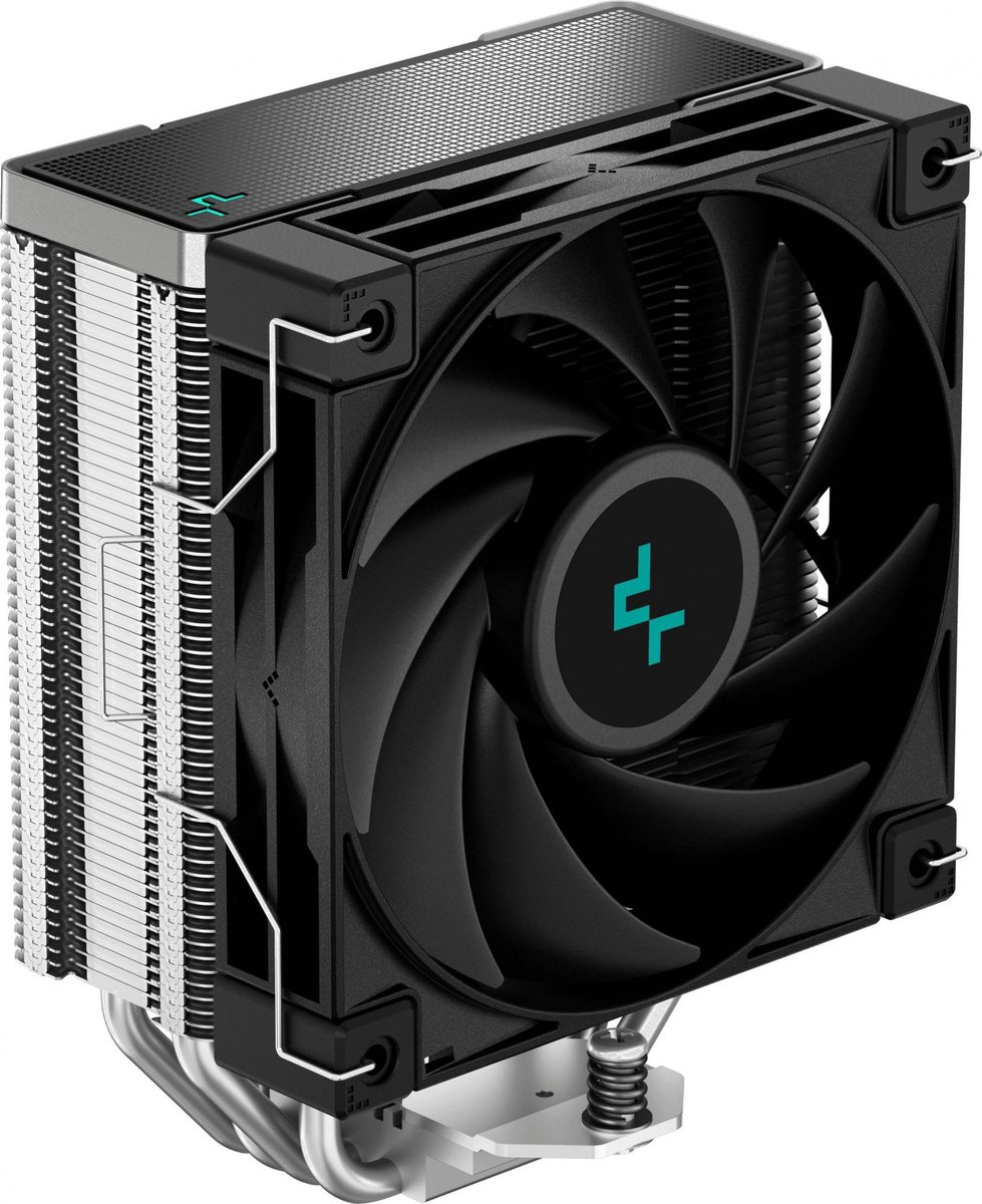 Вентилятор Deepcool AK400 (Height 155mm, 6mm x 4pcs, Fan 120mm, 500;1850RPM ±10%, < 29 dB(A), 4-pin PWM, TDP 220W, Al+Cu, Screw, Socket AMD AM5/AM4, Intel LGA1700/1200/115x) {18} (727446)