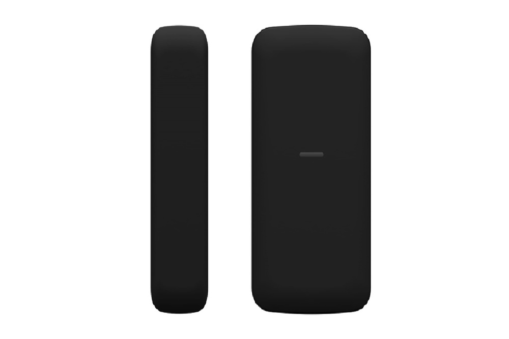 Беспроводной мини магнитоконтактный датчик DS-PDMCS-EG2-WE(B)/BLACK - (slim), черный