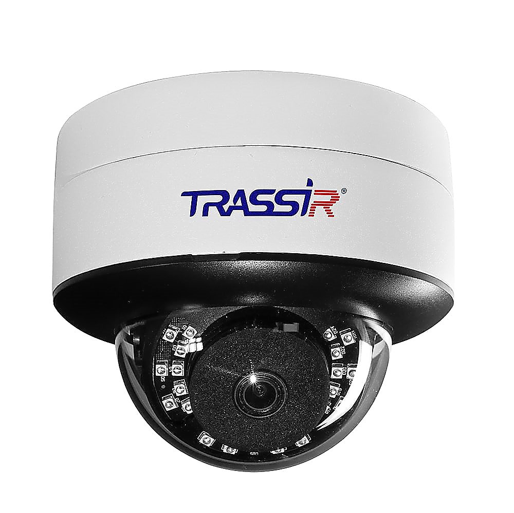 IP-камера TRASSIR TR-D3122ZIR2 v6 (B) 2.8-8, 2Мп, мотор-зум, IP66