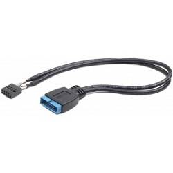 Gembird Cablexpert Внутренний USB2 - USB3 кабель, 9pin/19pin, 0.3m