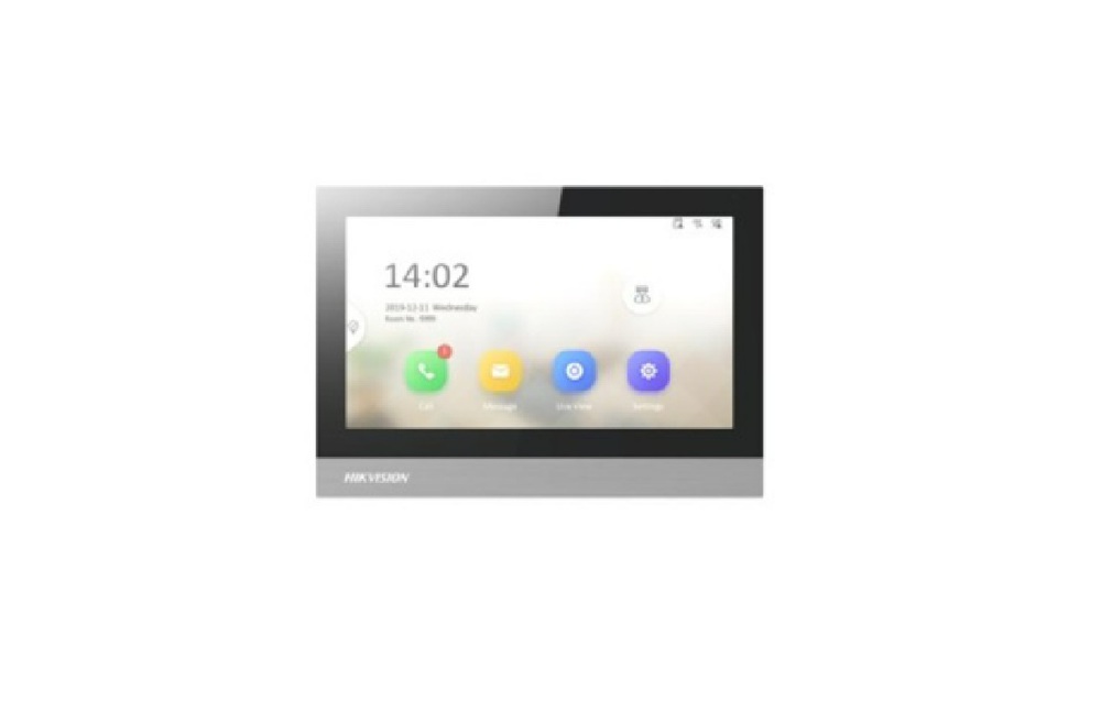 Видеодомофон Hikvision DS-KH8380-TE1 7“IP разрешение 1024х600
