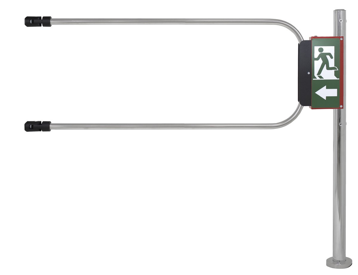 Калитка Smartec ST-GR012EC-CR, аварийного выхода, с электромагнитом, хромированная
