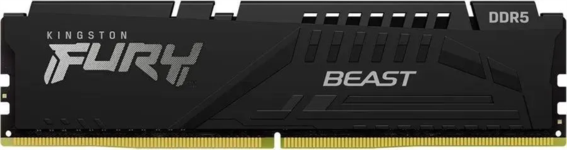 оперативная память Kingston 32GB 6400MT/s DDR5 CL32 DIMM FURY Beast Black EXPO 1 Year Warrаnty
