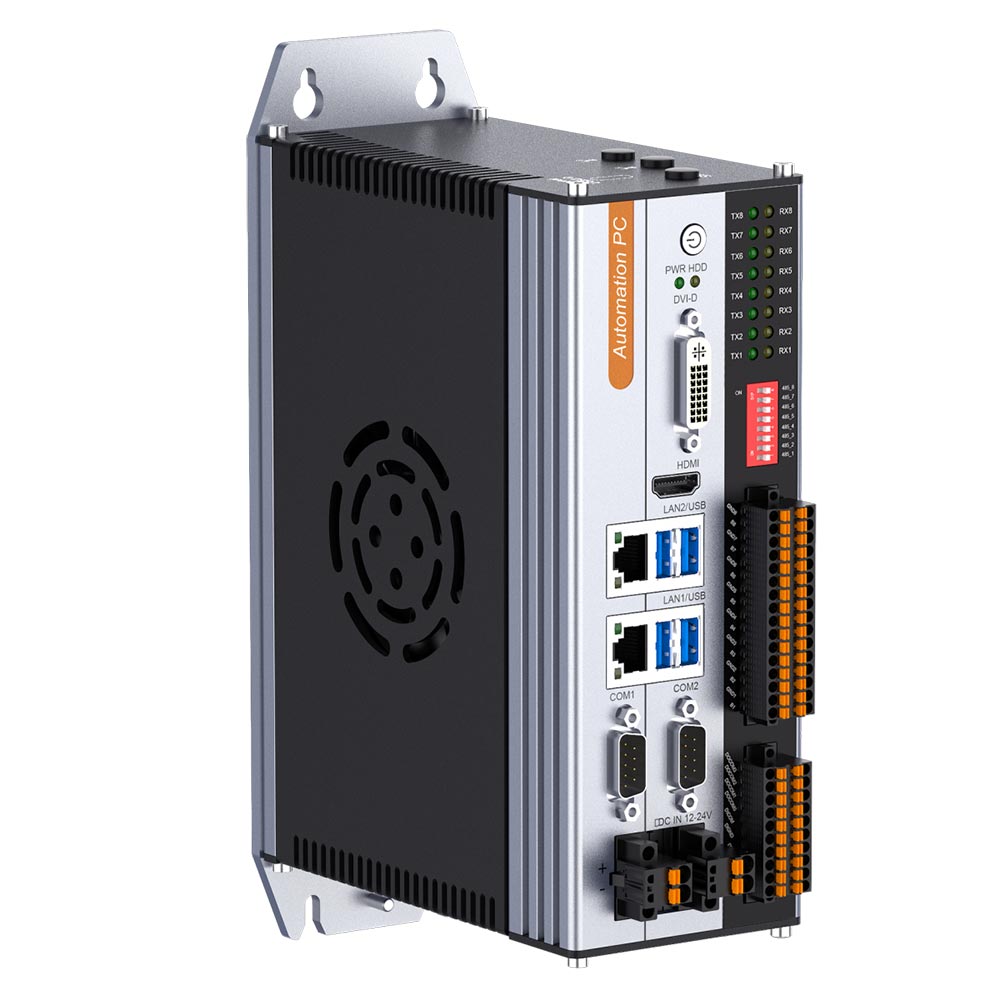 Встраиваемый компьютер на DIN-рейку  NP-6122-JH4-8500-4G-SSD512G
