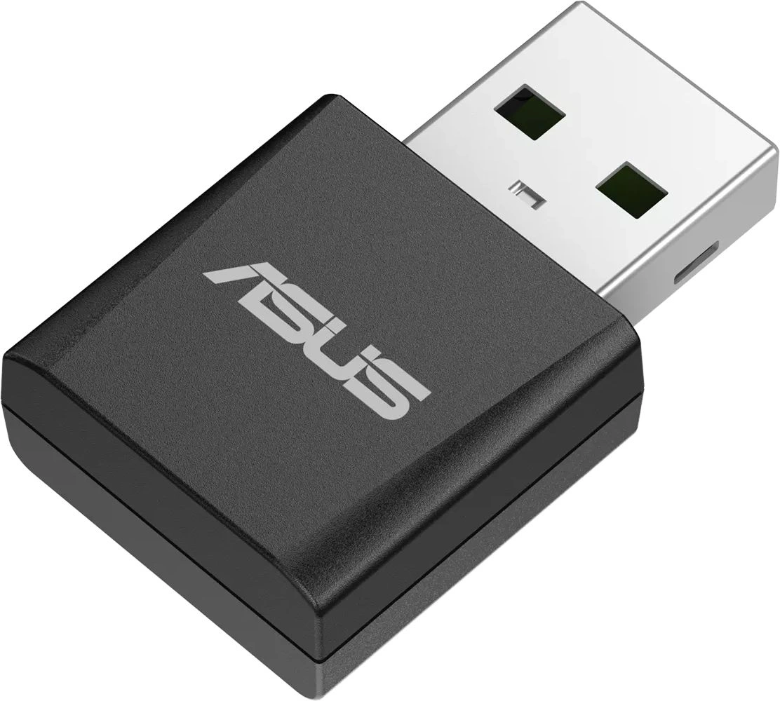 ASUS USB-BE92 NANO Сетевой адаптер USB, 4 (802.11n), 5 (802.11ac), 6 (802.11ax), 7 (802.11be), 6452 Мбит/с, 6 ГГц, 5 ГГц, 2.4 ГГц, антенна - внутренняя