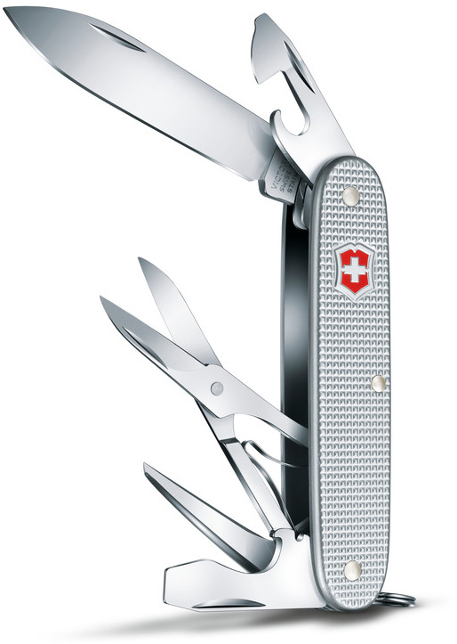 Нож перочинный Victorinox Pioneer X (0.8231.26) 93мм  9функций серебристый карт.коробка