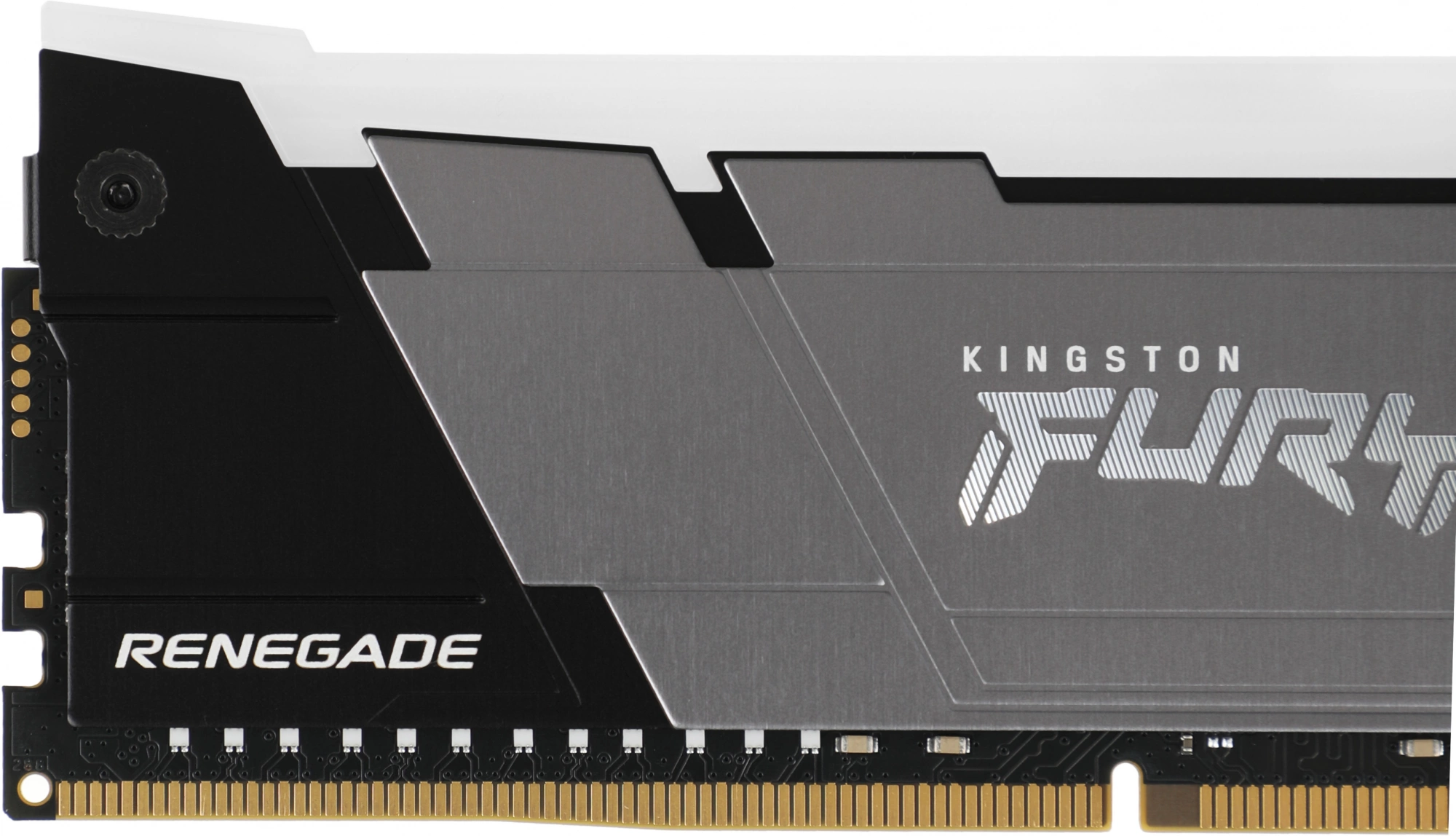 Модуль памяти Kingston 32GB DDR4 3200 FURY Renegade RGB Black XMP Non-ECC Unbuffered DIMM (Single Module) 2RX8 16-19-19 1.35V 288-pin 16Gbit