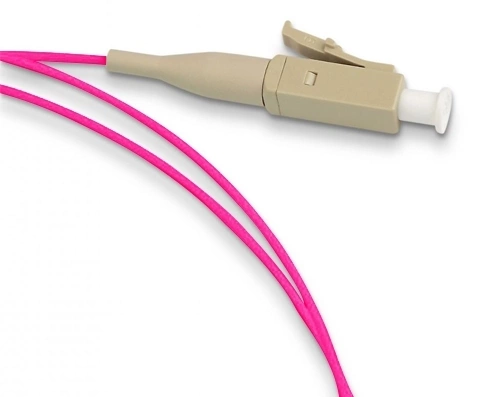 359004 Hyperline FPT-B9-504-LC/PR-1M-LSZH-MG Пигтейл волоконно-оптический MM 50/125 (OM4), LC,  1 м, LSZH