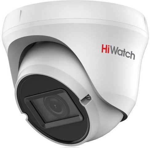 Камера видеонаблюдения Hiwatch 2Мп купольная HD-TVI камера HiWatch DS-T209(C) (2.7-13.5mm) с варио объективом и EXIR-подсветкой 40м TVI Камера, купольная