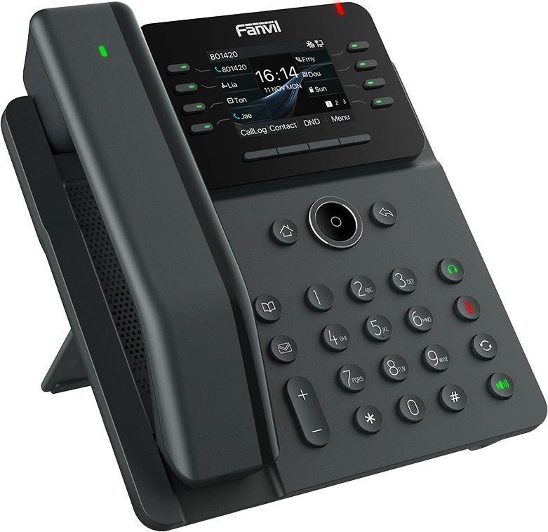 IP-телефон Fanvil V62 Pro, 8 SIP-линий, 2.8" LCD, PoE, спикерфон