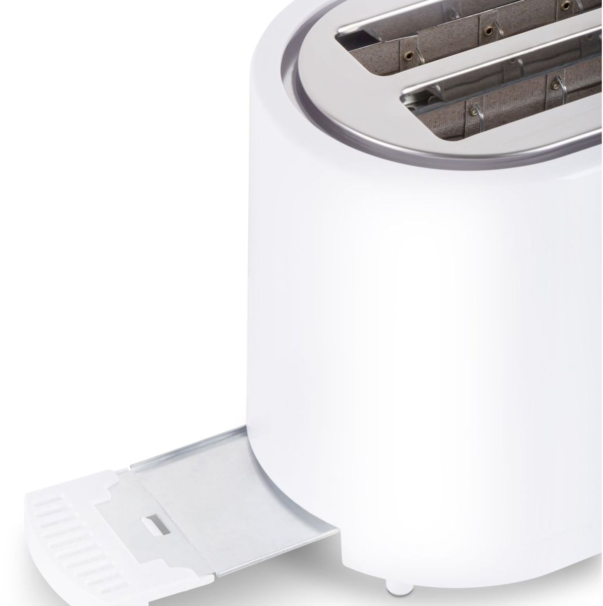 Тостер Accesstyle  TS2P200W 750Вт белый/серебристый