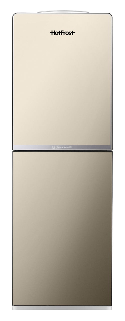 120225001 Кулер Hotfrost V250CE  напольный электронный золотистый