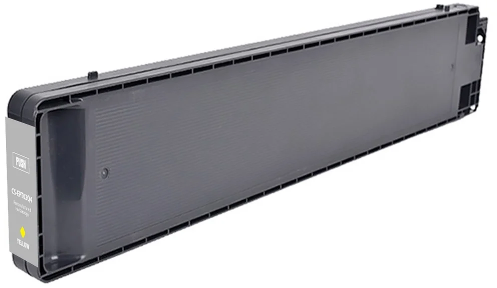 Картридж струйный Cactus CS-EPT02Q4 T02Q желт.пигм. (660мл) для Epson WorkForce Enterprise WF-C20600D4TW с чипом
