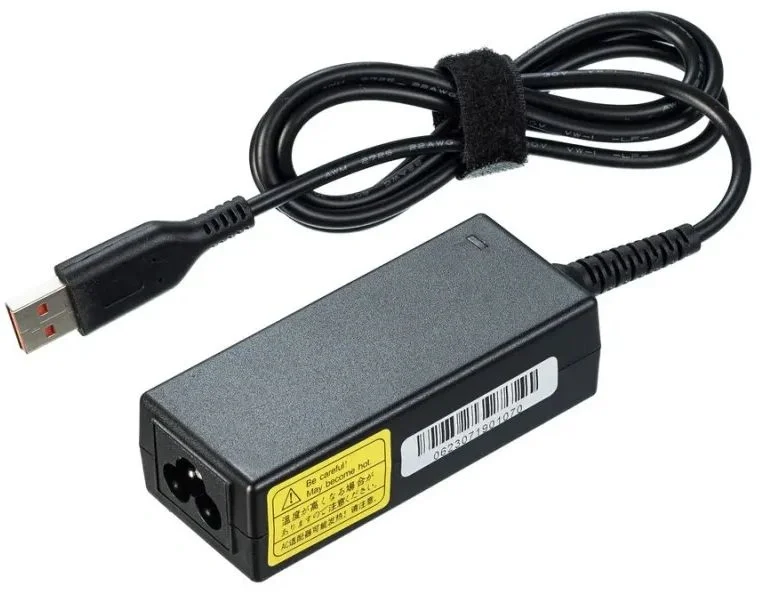 Адаптер питания Pitatel для Lenovo 20V 2A для Lenovo, прямоугольный с изогнутым углом (AD-216)