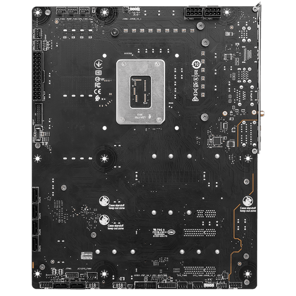 Материнская плата MSI Z790 PROJECT ZERO Z790, LGA1700, 4*DDR5, 3*PCIEx16, 1*PCIEx1, 4*M.2, 2*TypeC, 1*USB3.2Gen2, 6*USB3.2Gen1, 8*USB2.0, 6*SATA3.0, 2.5G, DP, HDMI, ATX, RTL