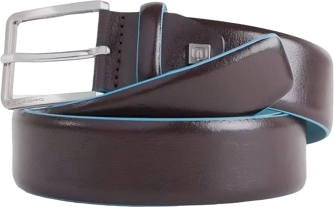 Ремень мужской Piquadro Blue Square CU5258B2/MO регулир. 125х3.5см коричневый натур.кожа