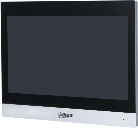 DHI-VTH8A41KMS-W Dahua - Монитор видеодомофона IP 10-и дюймовый с WiFi 2.4ГГц, серебрянный, 1024x600 разрешение, ёмкостной сенсорный экран; тревожные входы / выходы 6/1; LAN; поддержка micro-SD до 64Гб; Возможность просмотра IP видеокамер; Питание:  DC 12В; Габаритные размеры: 190 мм х 250 мм х 24 мм; Установка - на стену.