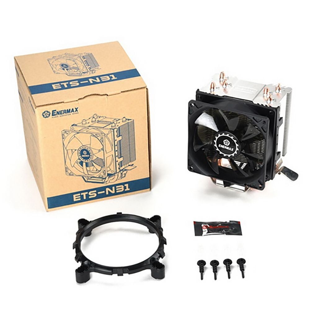 Вентилятор Enermax ETS-N31-02 Cooler 130W TDP, PWM, 800;2000rpm, 13.12;32.8 CFM, max 24.5dBa {32}