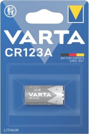 Батарейка Varta Professional CR123A 06205301401 BL1 Lithium 3V (6205) (1/10/100)