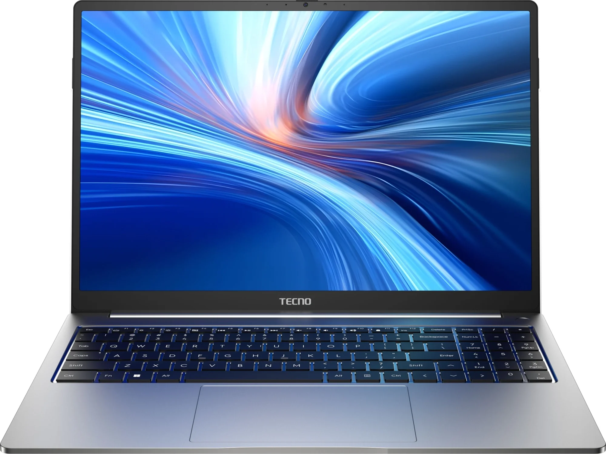 Ноутбук Tecno MegaBook T16 Core i5 13420H 16Gb SSD 512Gb Intel UHD Graphics 16" IPS FHD+ (1920x1200) без ОС 64 grey WiFi BT Cam 6460mAh (T16RA-NEG0)