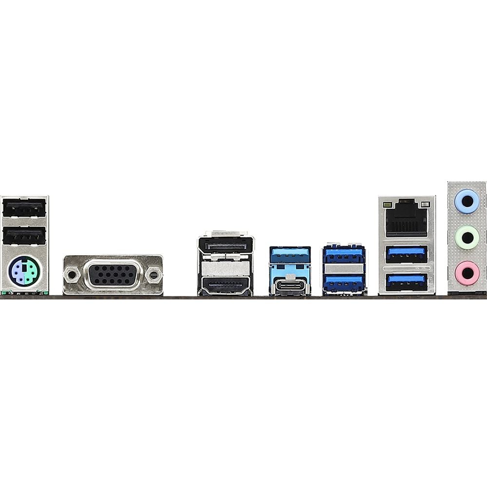 Материнская плата ASRock B450 PRO4 R2.0, Socket AM4, AMD B450, 4xDDR4-2667, D-SUB+HDMI+DP, 2xPCI-Ex16, 4xPCI-Ex1, 6xSATA3(RAID 0/1/10), 2xM.2, 8 Ch Audio, GLan, (2+4)xUSB2.0, (5+2)xUSB3.2, 1xUSB3.2 Type-C™, 1xPS/2, ATX, RTL,(932786)