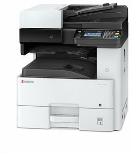 МФУ лазерное Kyocera Ecosys M4125idn (1102P23NL0/NL1) A3, ч/б, печ. до 25 стр/мин. (А4) до 12 стр/мин. (А3), скан. до 50 стр/мин., 1200 x 1200 dpi (печать) 600x600dpi (скан.), USB, RJ-45, NFC, Air Print, Mopria Duplex Net белый