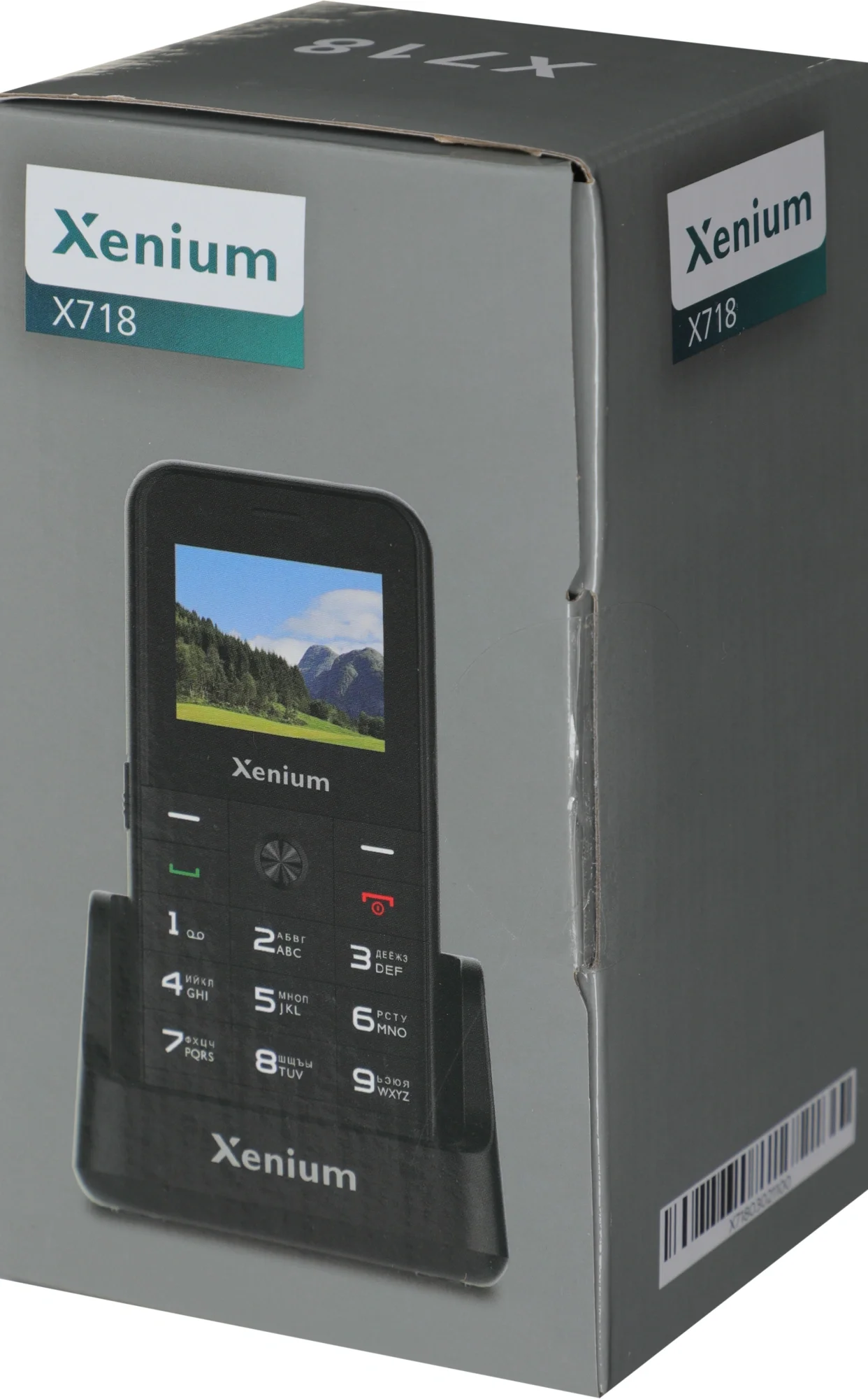 Мобильный телефон Xenium 718 X черный моноблок 2Sim 1.77" 128x160 Spreadtrum ThreadX RTOS 0.3Mpix GSM900/1800 MP3 FM microSD max32Gb