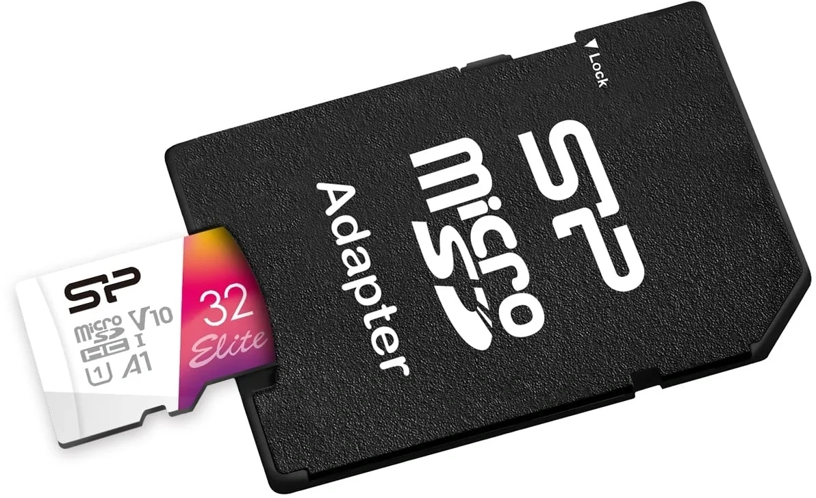 <097523> Карта памяти microSD .32Gb Silicon Power Elite microSDHC UHS-I CLASS 10 (max. 100MB/s) + адаптер SD [SP032GBSTHBV1V20SP]