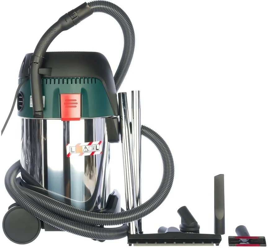 Пылесос Metabo ASA 30 L PC Inox 602015000, строительный, 1250Вт, бак 30л