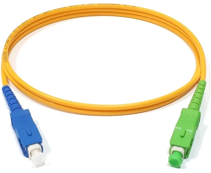 Оптический патч-корд LANMASTER, многомодовый, LC - LC, 50/125 мкм, ПВХ, жёлтый, 5 м, TWT-LC-LC/OM2-5.0