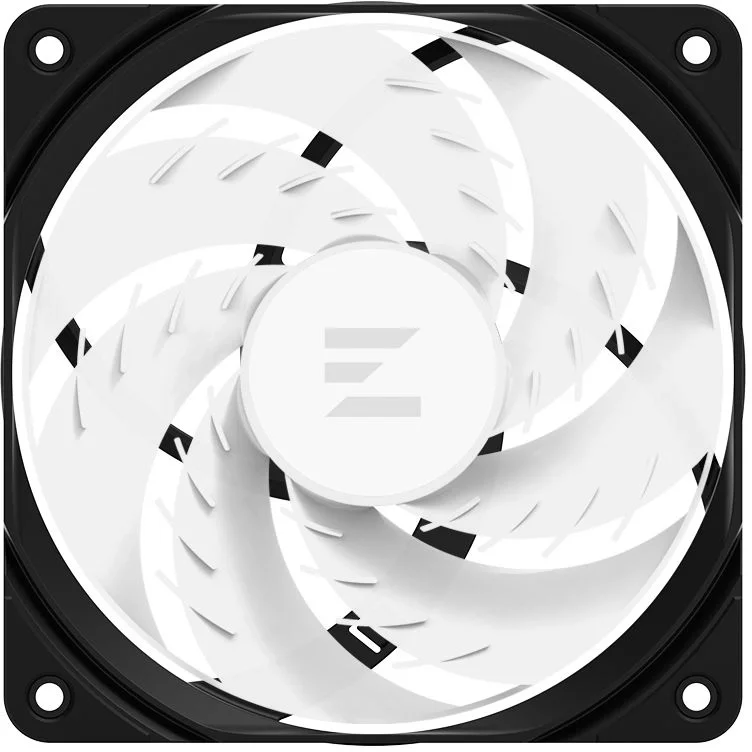 Вентилятор для корпуса ZALMAN ZM-AF120R ARGB BLACK, REVERSE, 120x120x25mm, 4-PIN PWM, 800-1500 RPM, 24,3 DBA MAX, HYDRO BEARING
