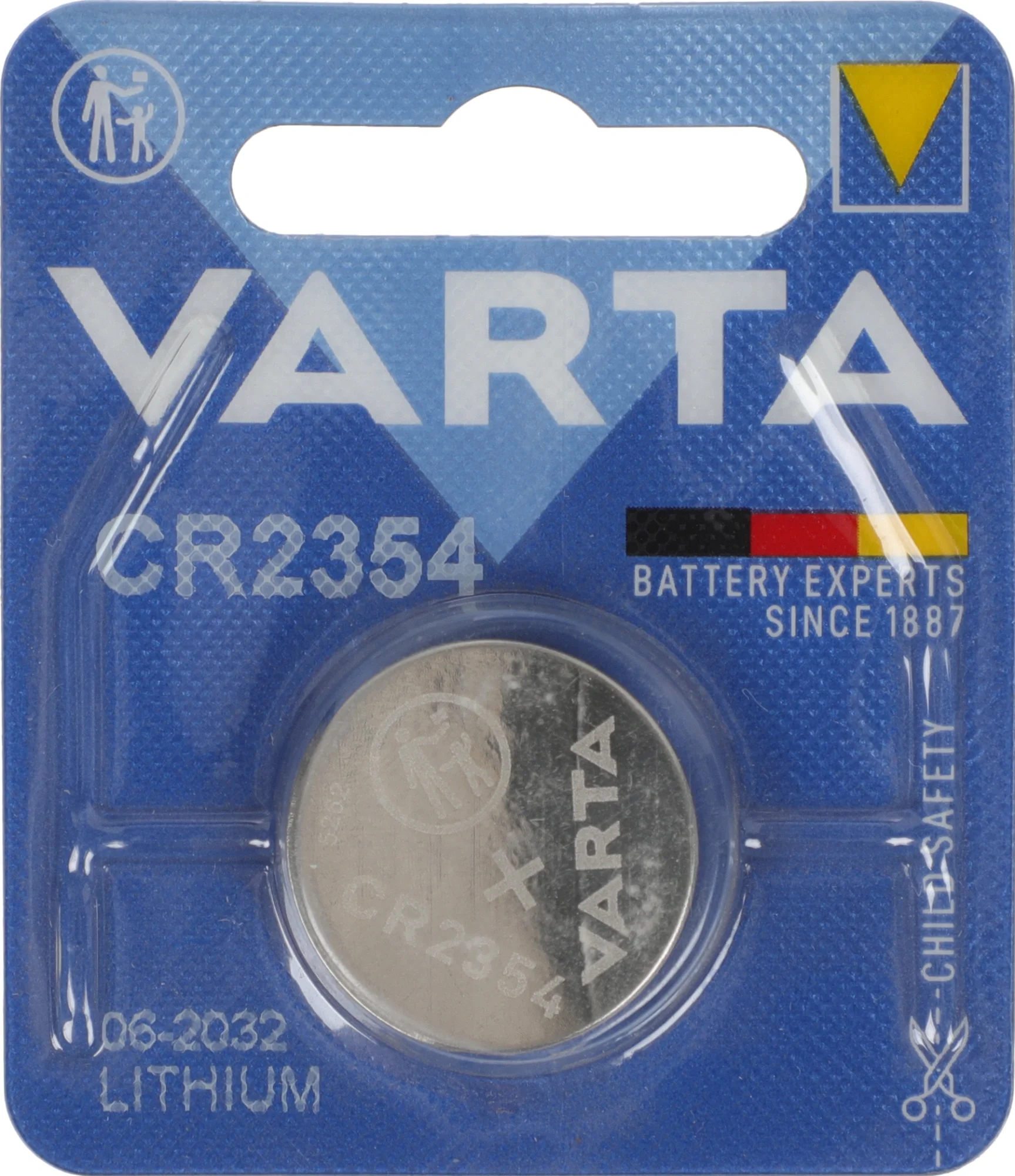 Батарейка Varta 06354101401, Electronics Lithium CR2354, 1 шт
