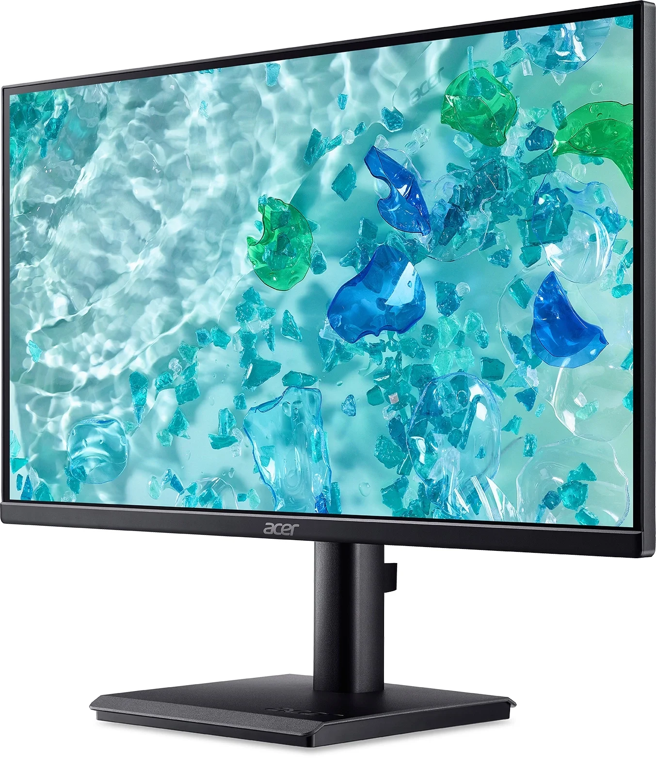 Монитор Acer - V227QE0bmipx, 21.5", 16:9, IPS, 1 мс, 250cd/m², 1000:1, 1920x1080 (Full HD), 100 Гц, VGA, 1x HDMI, 1x DP, speakers, цвет чёрный, UM.WV7CD.003
