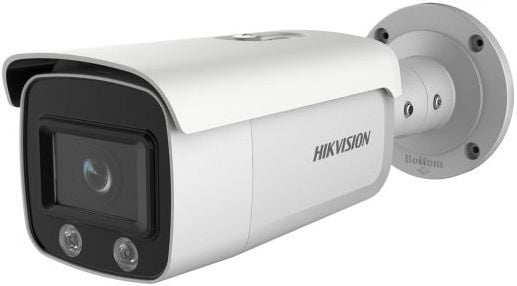 Камера видеонаблюдения HIKVISION - DS-2CD2T47, IP-камера, 2688 x 1520, 2.8мм F1.0, CMOS 1/1.8", angle of view 112°, 30fps, angle V 0° - 90°, angle H 0 - 360°, 10/100Mb/s, PoE, microSD/SDHC/SDXC, IP67, DS-2CD2T47G2-L(C)(2.8MM)