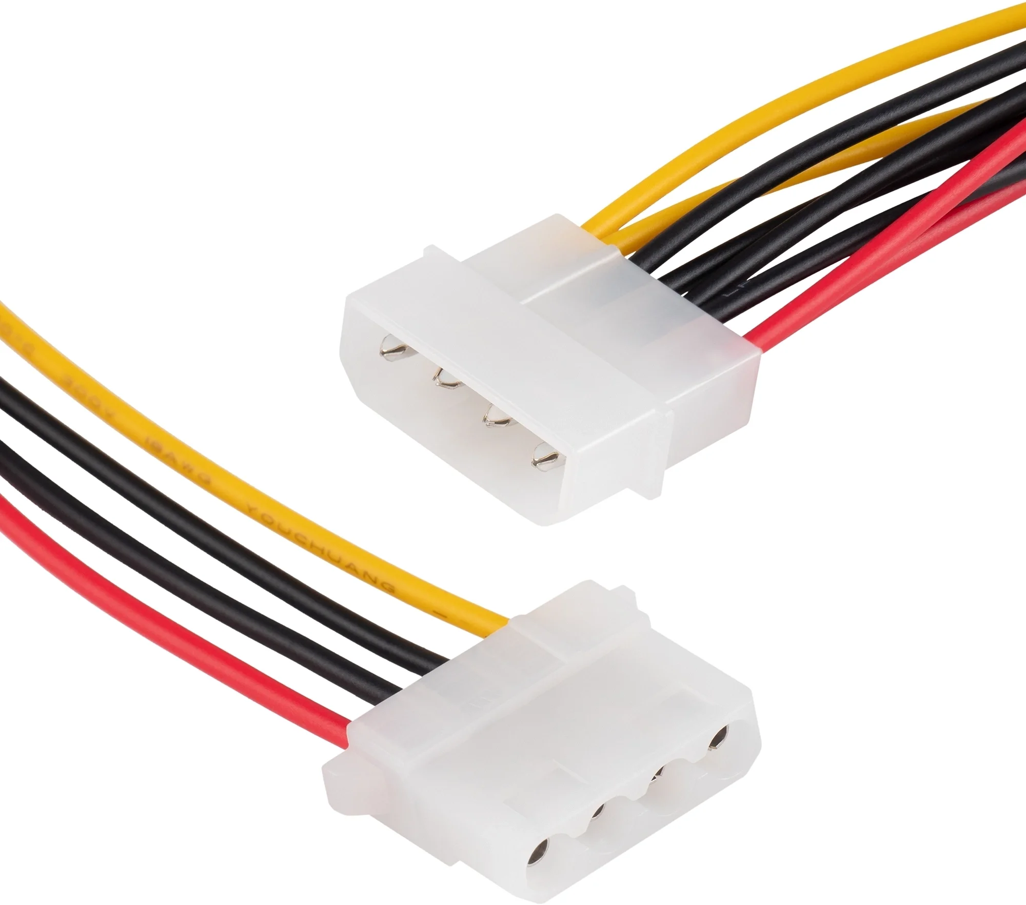 Buro <BU-Molex-2xMolex> разветвитель питания IDE-устройств  (1->2big, 5+12V) <1996635>