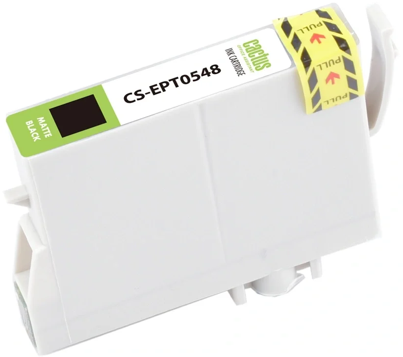 Cactus C13T05484010 Картридж струйный Cactus CS-EPT0548 черный матовый для Epson Stylus Photo R800/ R1800 (16,2ml)