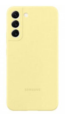 EF-PS906TYEGRU Чехол (клип-кейс) Samsung для Samsung Galaxy S22+ Silicone Cover  желтый  ()