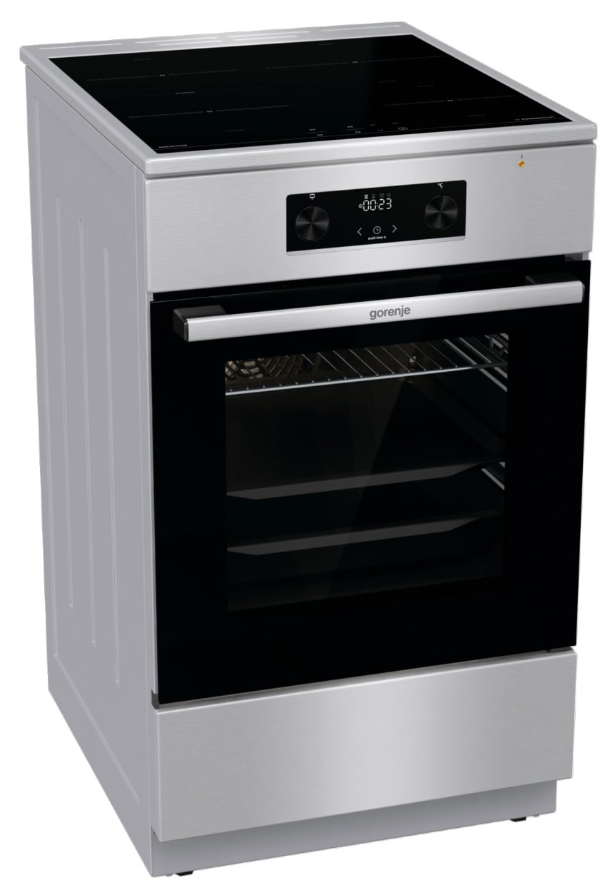 Плита Электрическая Gorenje GEIT5C61XPG нержавеющая сталь стеклокерамика (без крышки)